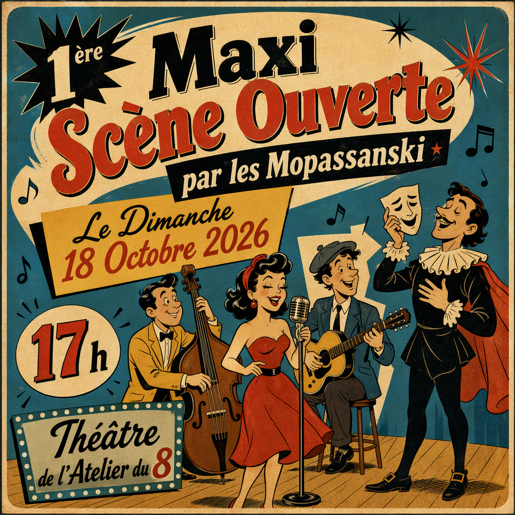 1ère maxi-scène ouverte : allumage des moteurs !