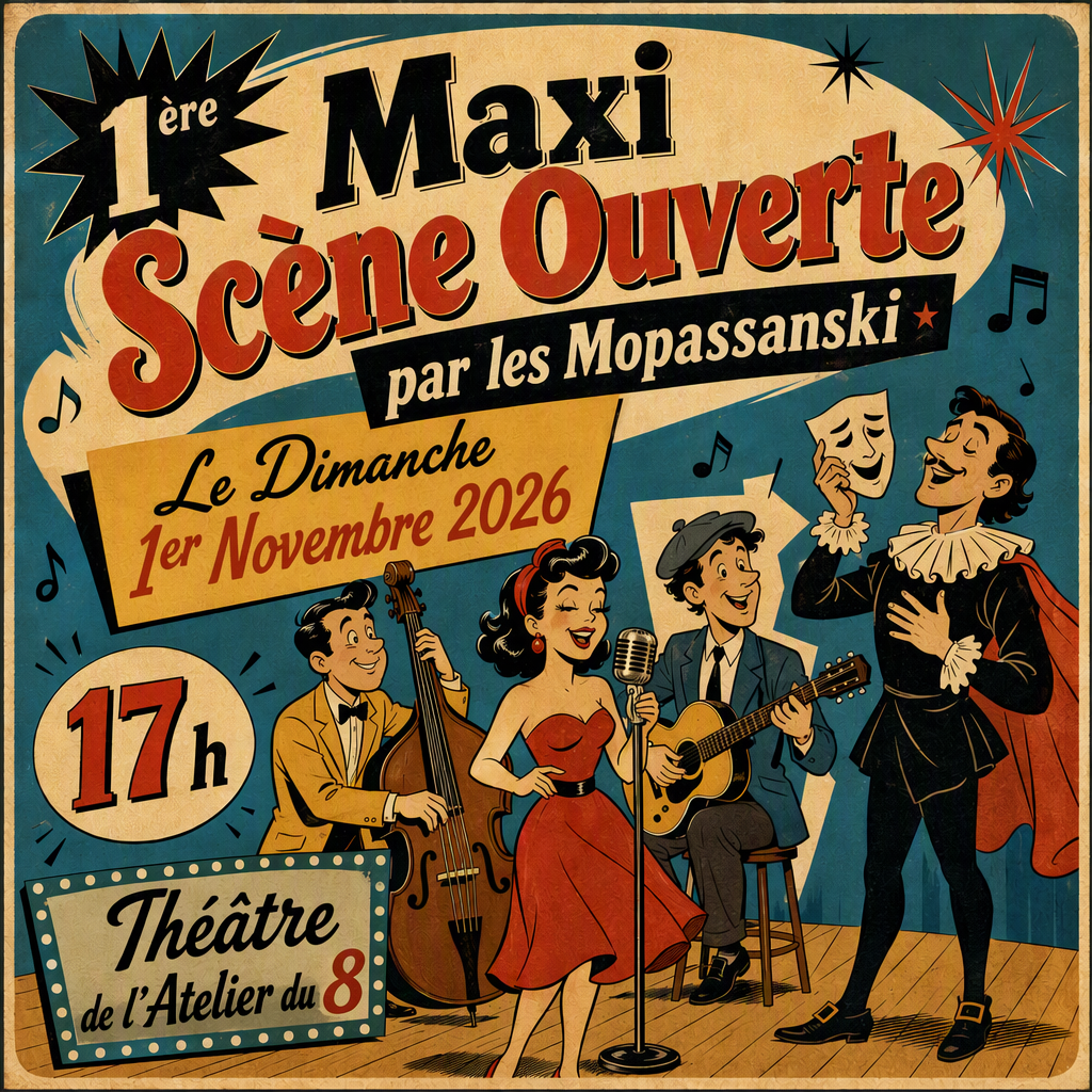 1ère maxi-scène ouverte : allumage des moteurs !